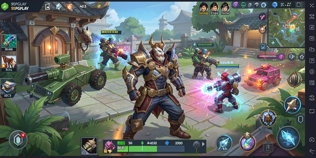 Screenshot gameplay 95PGPLAY menampilkan aksi strategi yang mendebarkan.