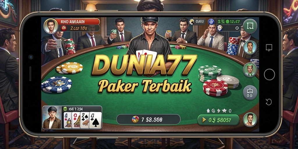 Gameplay menarik DUNIA77 dengan elemen Poker yang memikat.