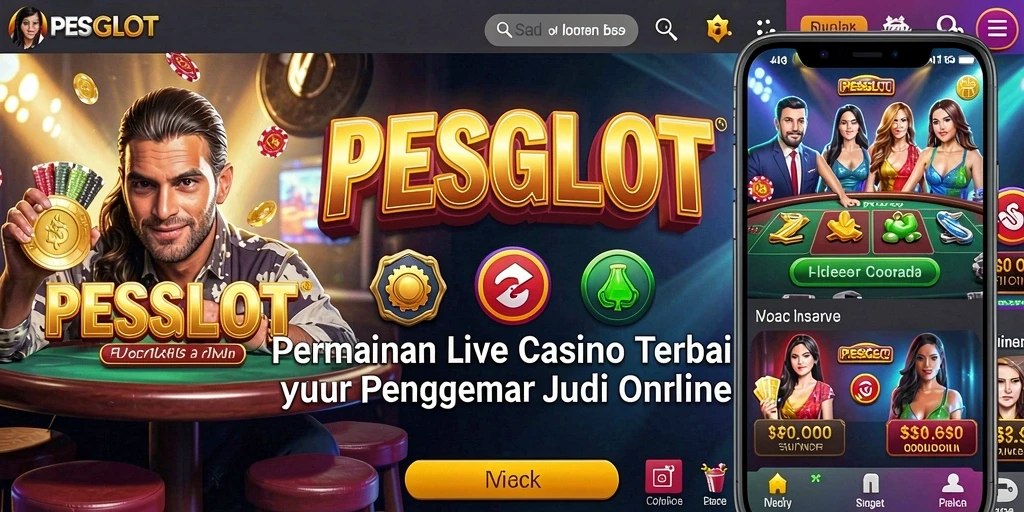 Tampilan gameplay yang mengasyikkan di PESGSLOT Live Casino.