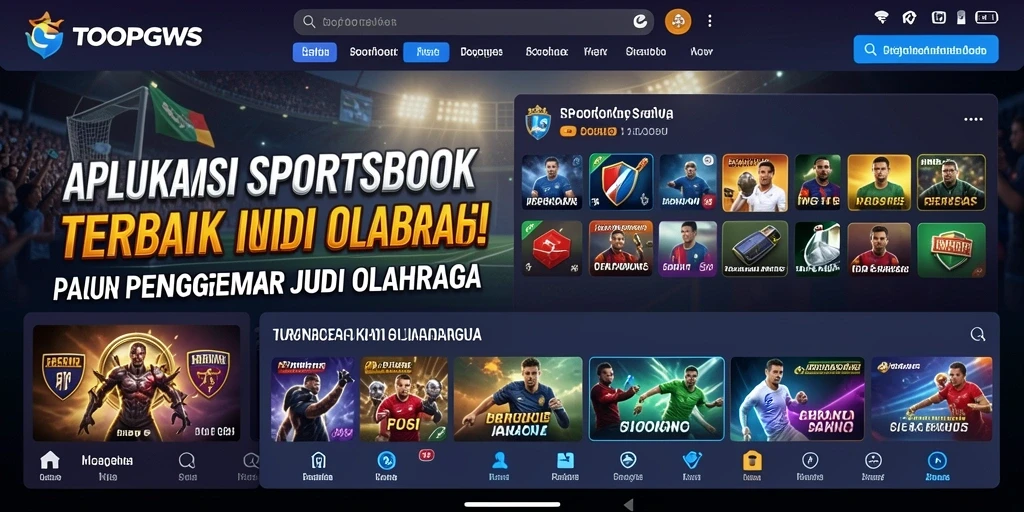 Tampilan antarmuka TOOPGWS yang memukau dan informatif.