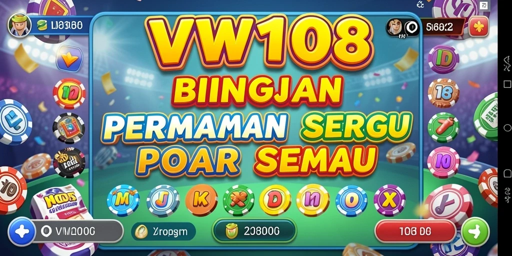 Tampilan menarik dari gameplay VW108 yang seru dan interaktif.