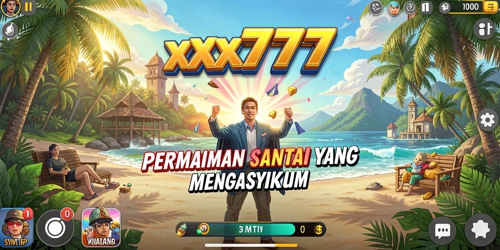Tampilan gameplay XXX777 yang menarik dan penuh warna.